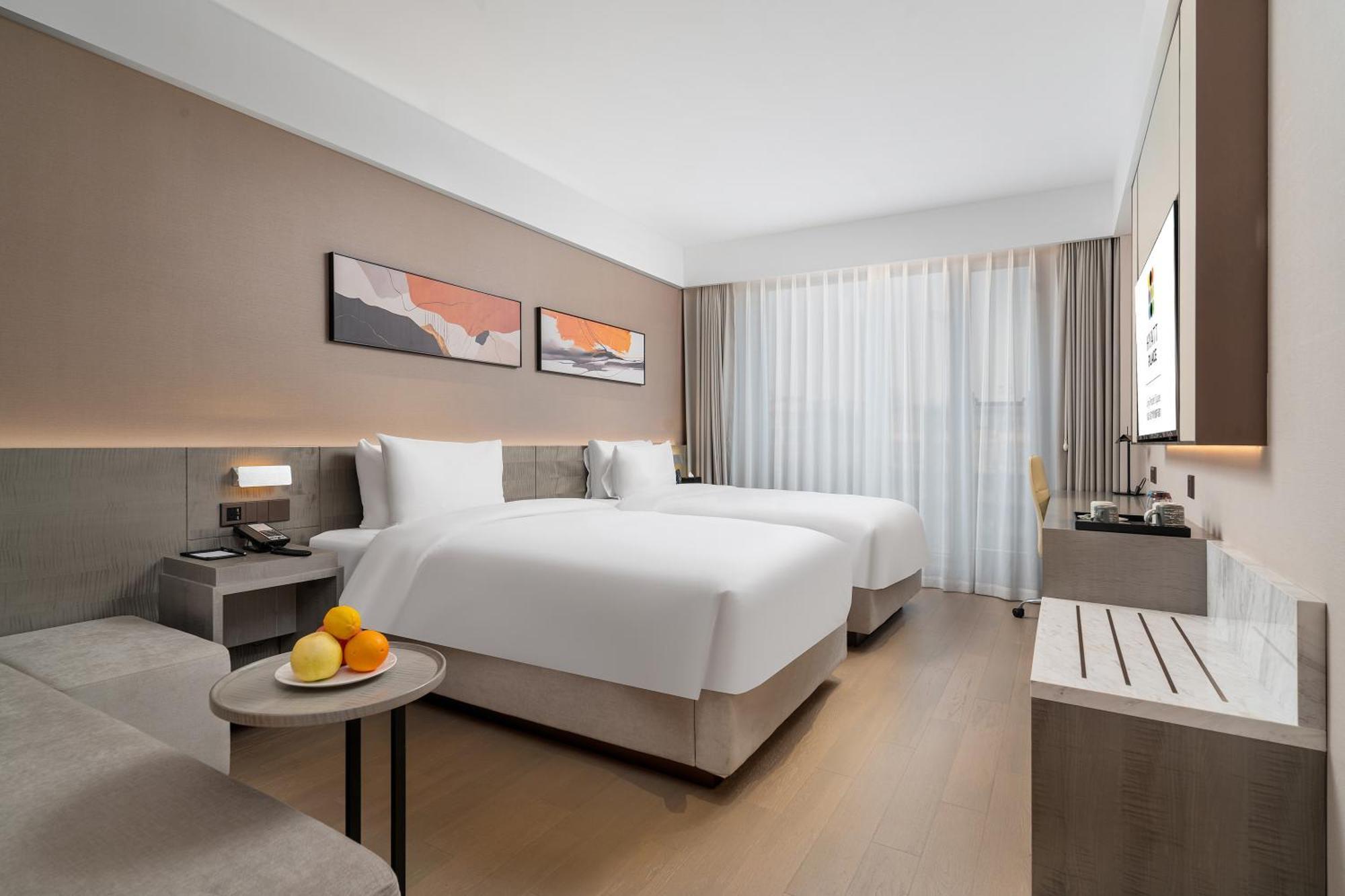 Hyatt Place Linyi People Square Buitenkant foto