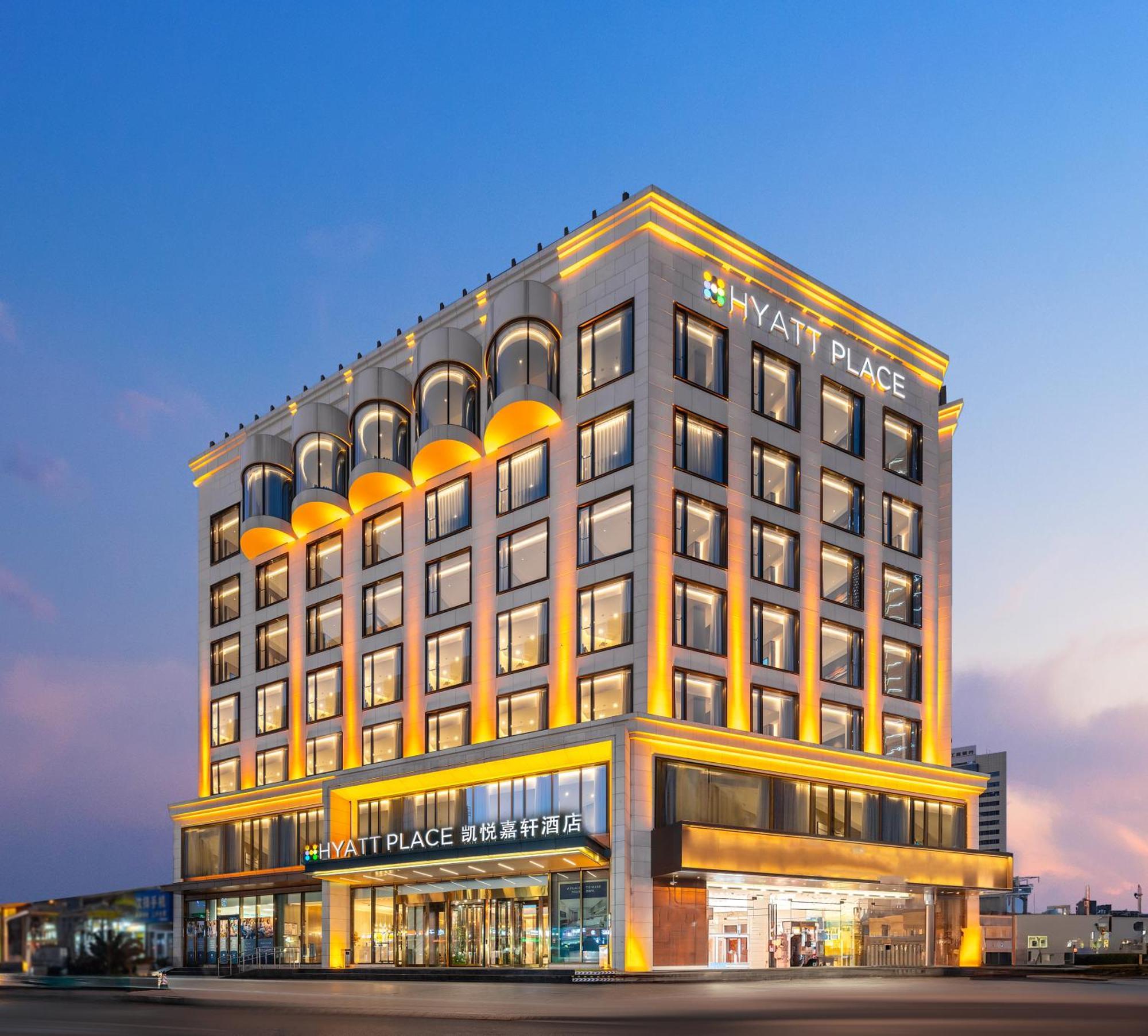 Hyatt Place Linyi People Square Buitenkant foto